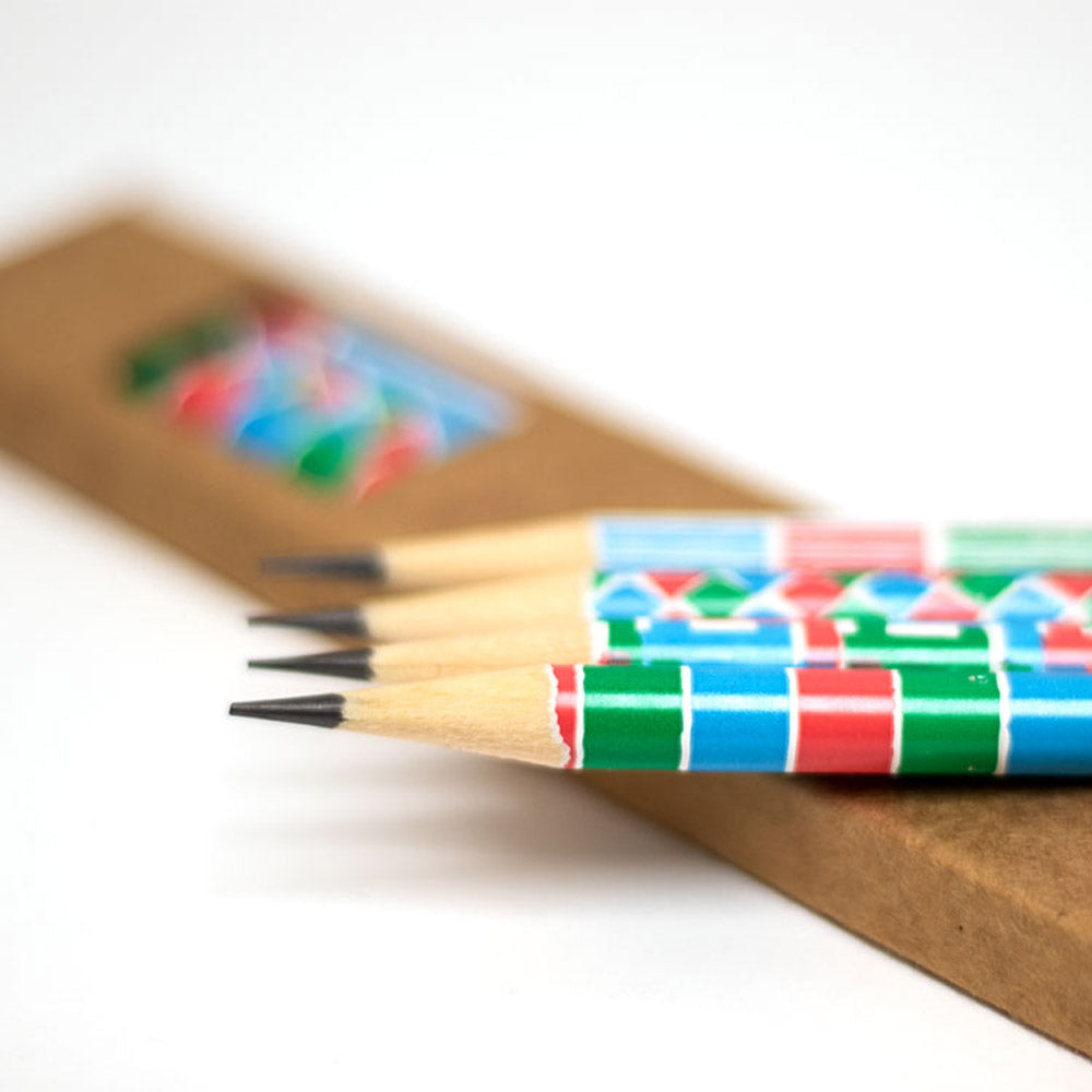 茄芷2b鉛筆 (漁師網柄えんぴつ 2B)