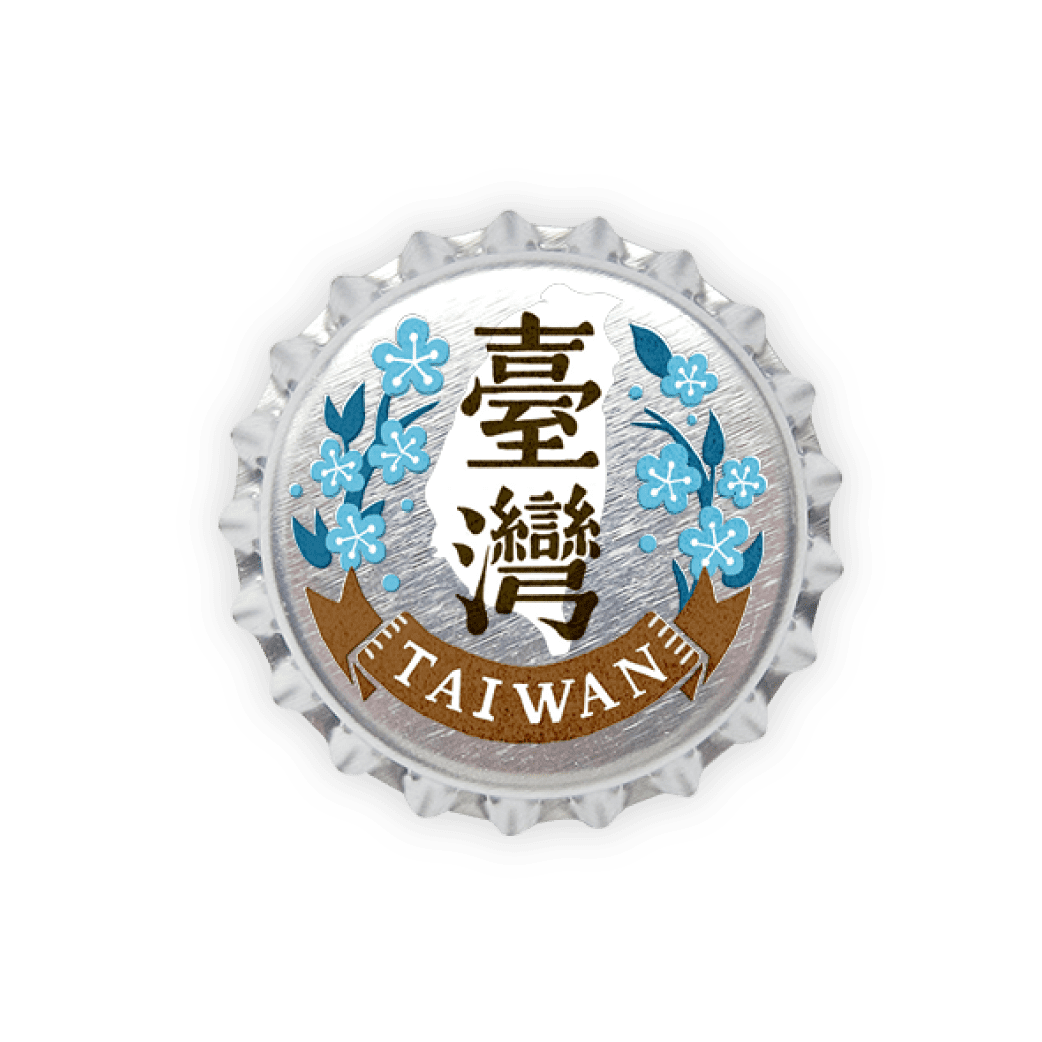 瓶蓋磁鐵-懷舊冬梅(瓶キャップマグネット 冬の梅)