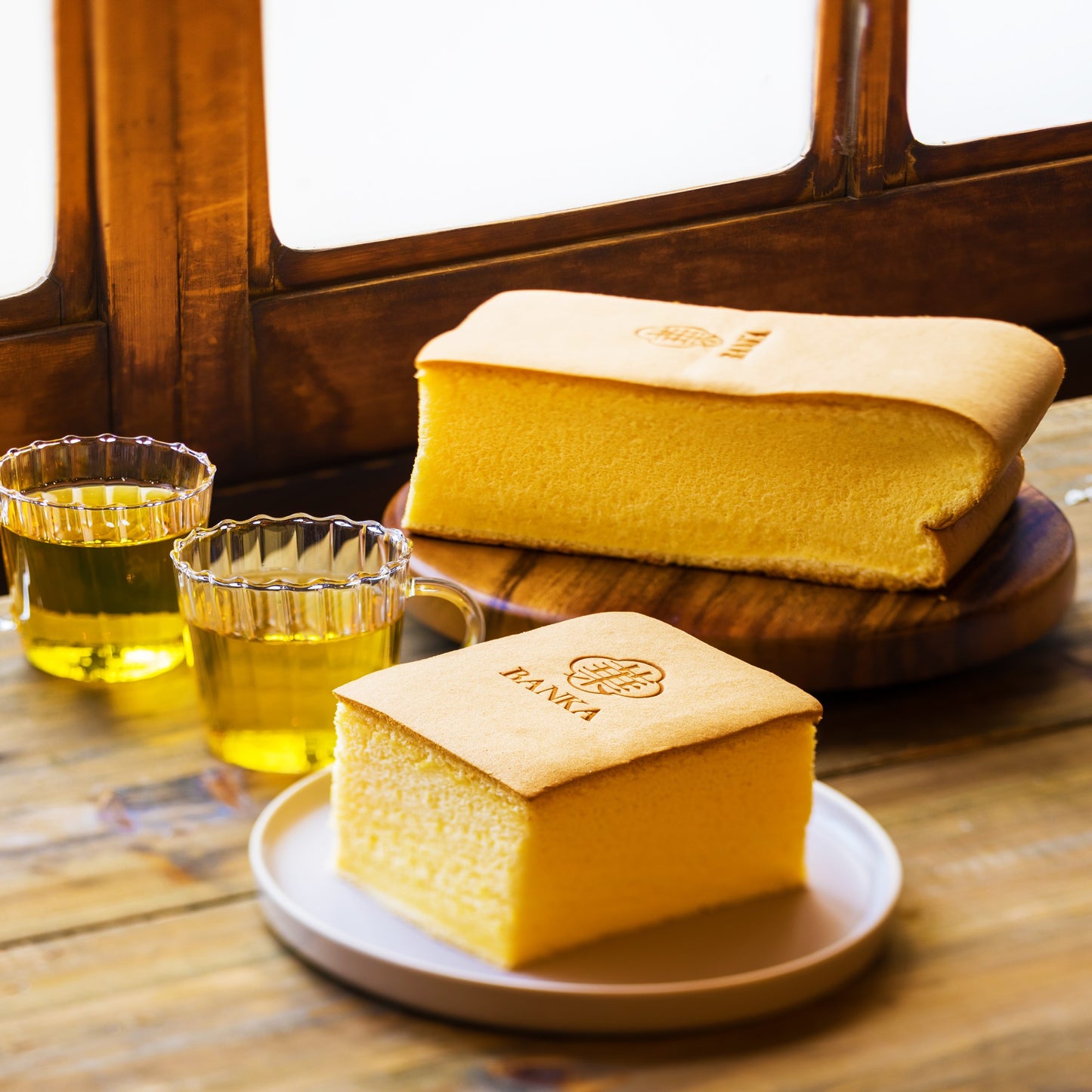 【万華天神橋本店受取予約】古早味蛋糕(台湾カステラ) プレーン味ハーフサイズ【お1人様1注文1個限り】